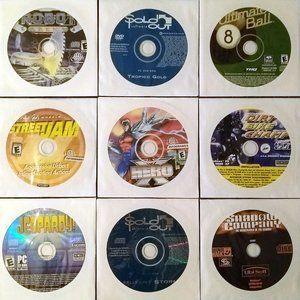 Vintage Games Lot #15 for Windows 95/98/ME/XP/Vista 2001-2003